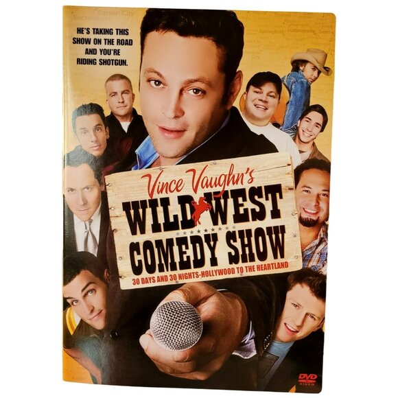 Vince Vaughn's Wild West Comedy Show DVD - 829thdvd - Picture 1 of 2